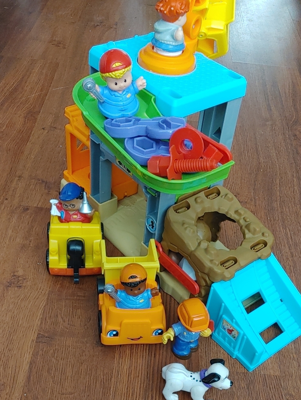 Fisher-Price Little People Construction Playset - Bright Multi-Color